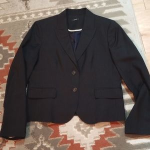 J. Crew Suit Jacket - Navy pinstripe Sz12